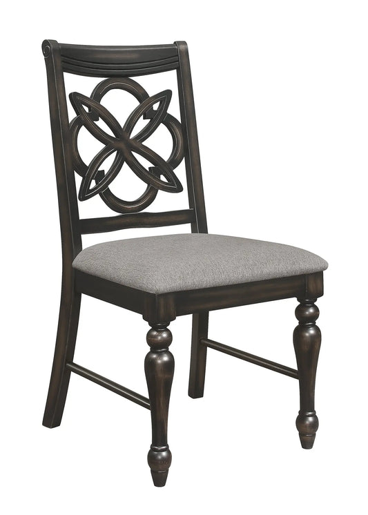 Hilara Espresso/Brown Dining Chair, Set of 2 Crown Mark