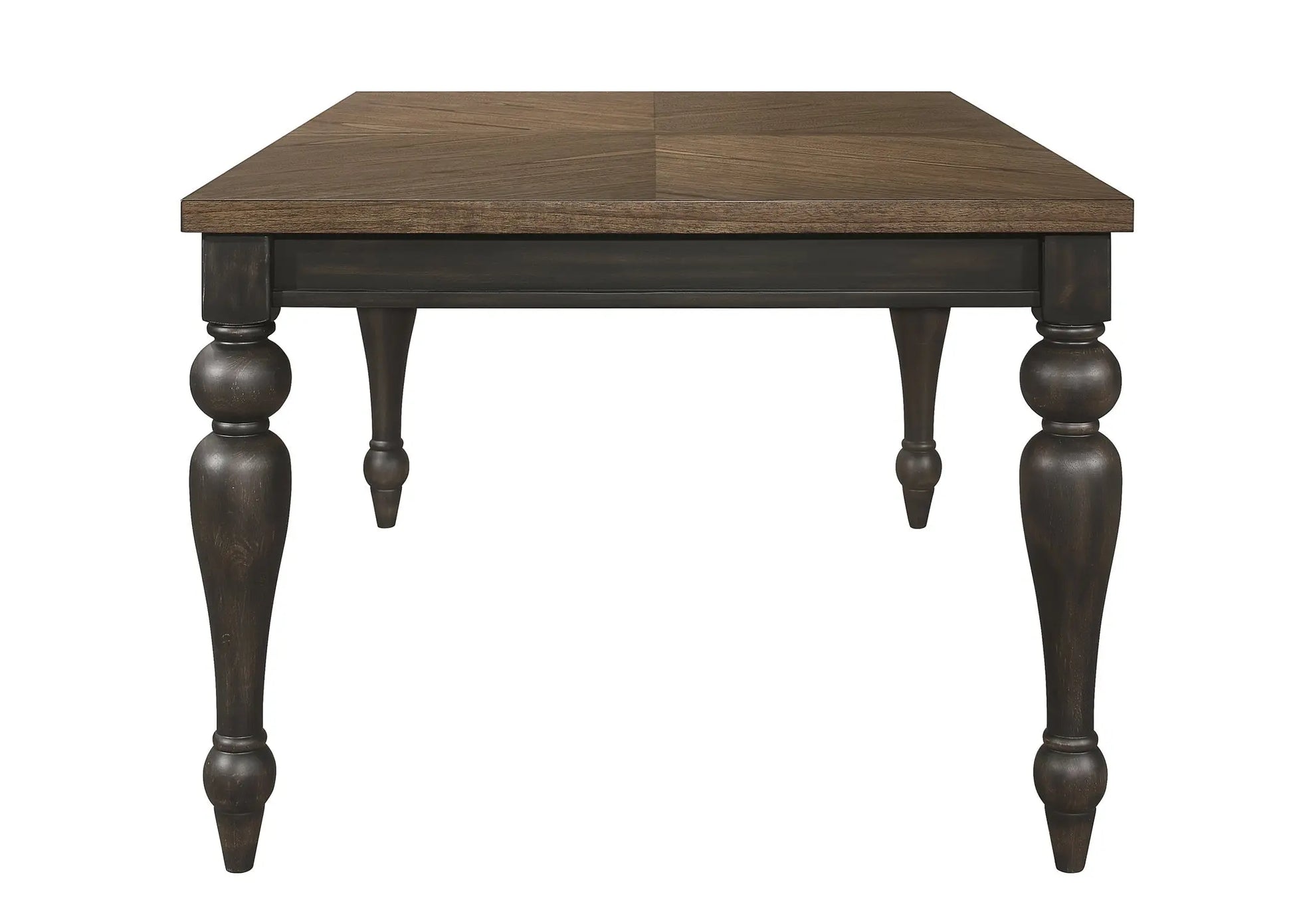 Hilara Espresso/Brown Extendable Dining Table Crown Mark