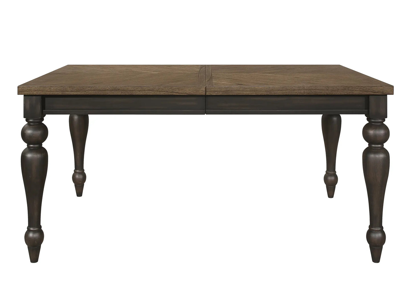 Hilara Espresso/Brown Extendable Dining Table Crown Mark