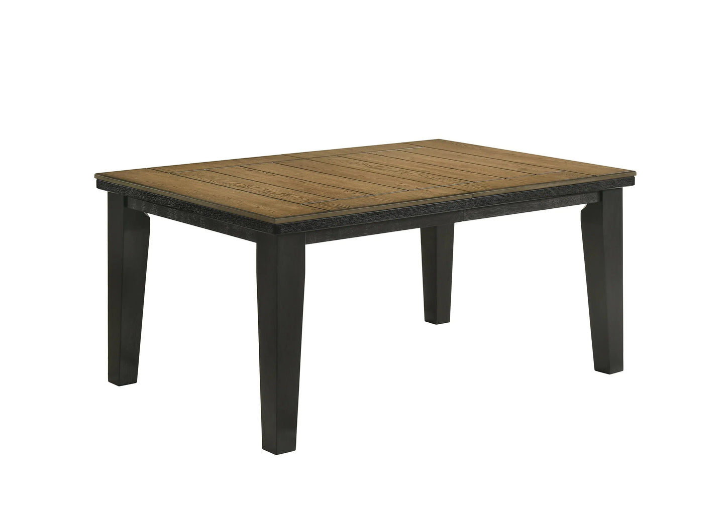 Bardstown Charcoal/Wheat Extendable Dining Set Crown Mark