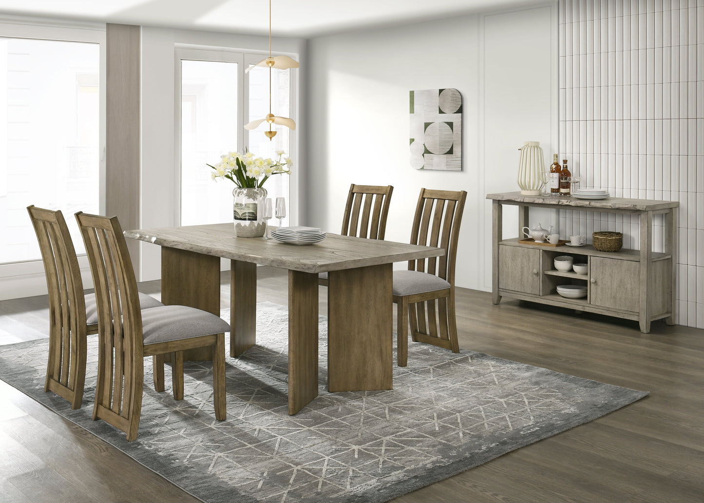 Cinderella Live-Edge Dining Bernards Furniture