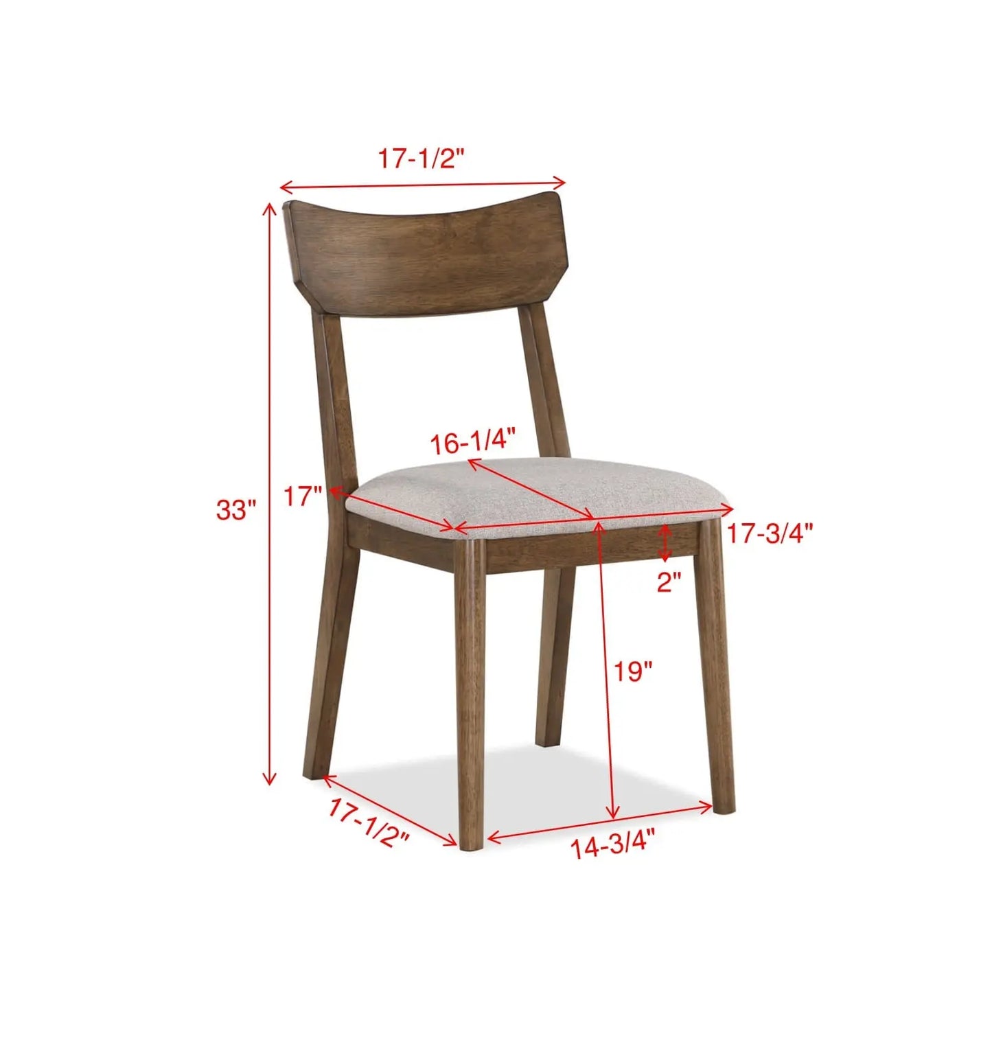 Weldon Brown Square Dining Set Crown Mark