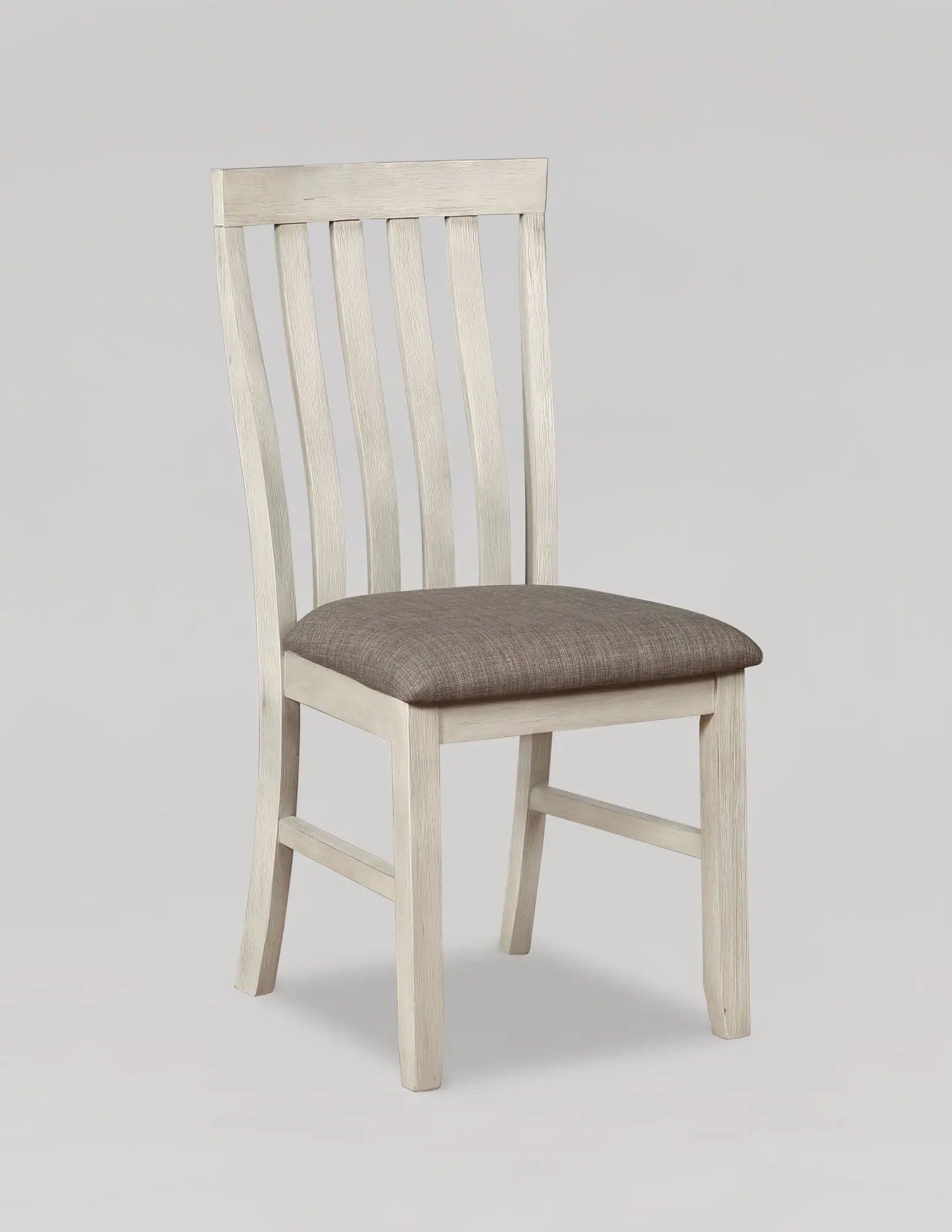 Nina White/Brown Dining Chair, Set of 2 Crown Mark