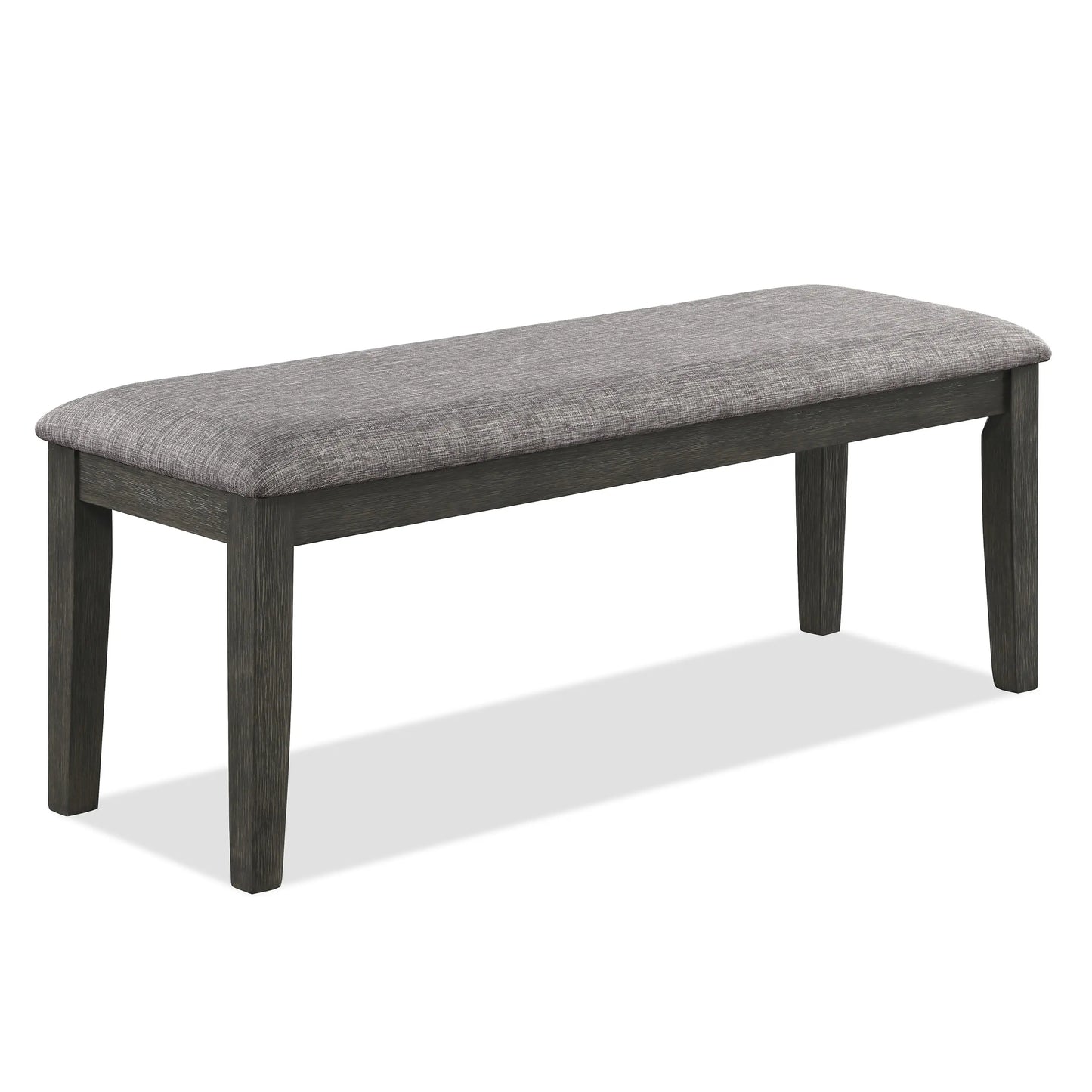 Rufus Gray Dining Bench Crown Mark