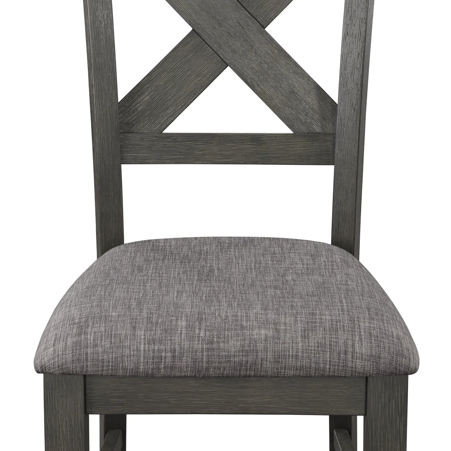 Rufus Gray Dining Chair, Set of 2 Crown Mark