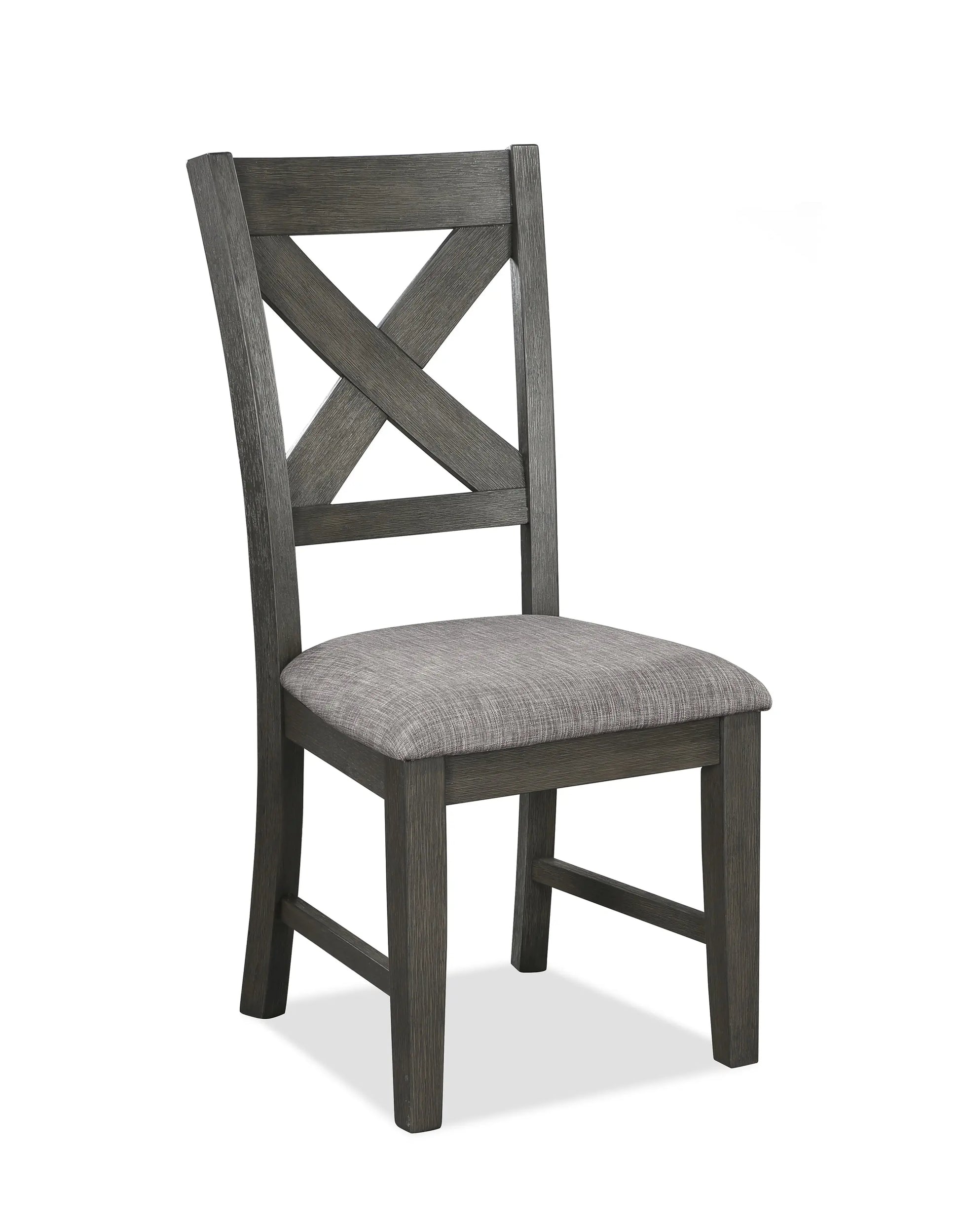 Rufus Gray Dining Chair, Set of 2 Crown Mark