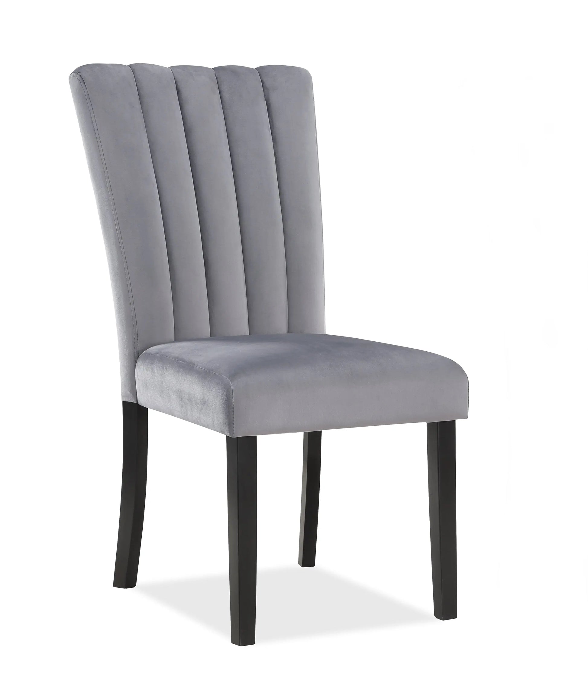 Pascal Gray Dining Chair, Set of 2 Crown Mark