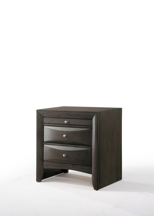 Ireland Gray Oak Nightstand ACME East