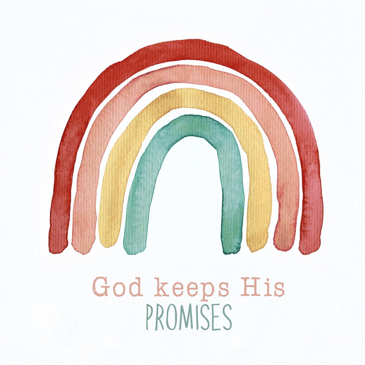 Small - God Keeps By Kelly Donovan - Red Classy Art