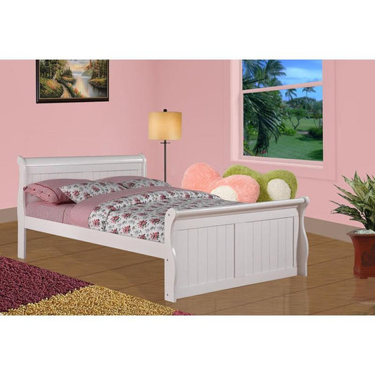 Donco Trading Company Kids Beds Bed 325FW Full Sleigh Bed (W) Donco Trading Company