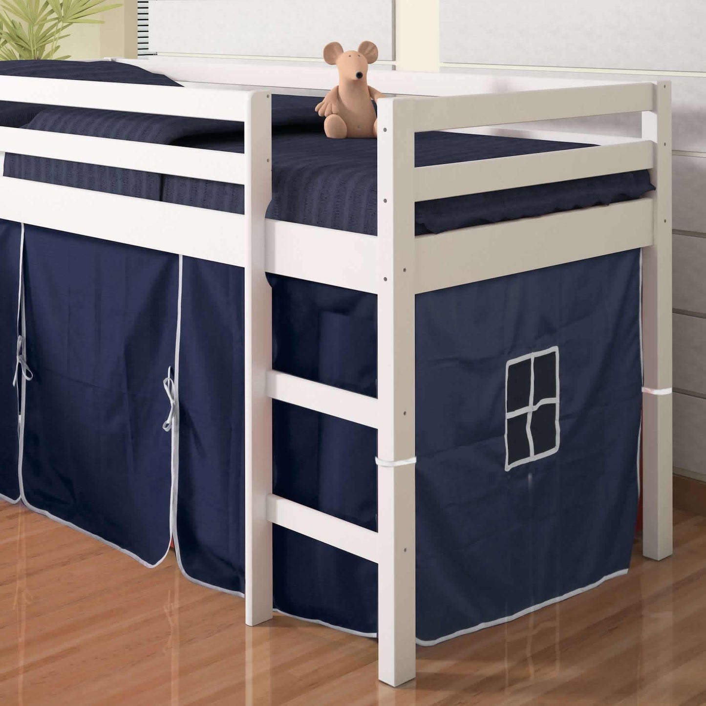 Donco Trading Company Kids Beds Loft Bed 750TW-B Donco Trading Company