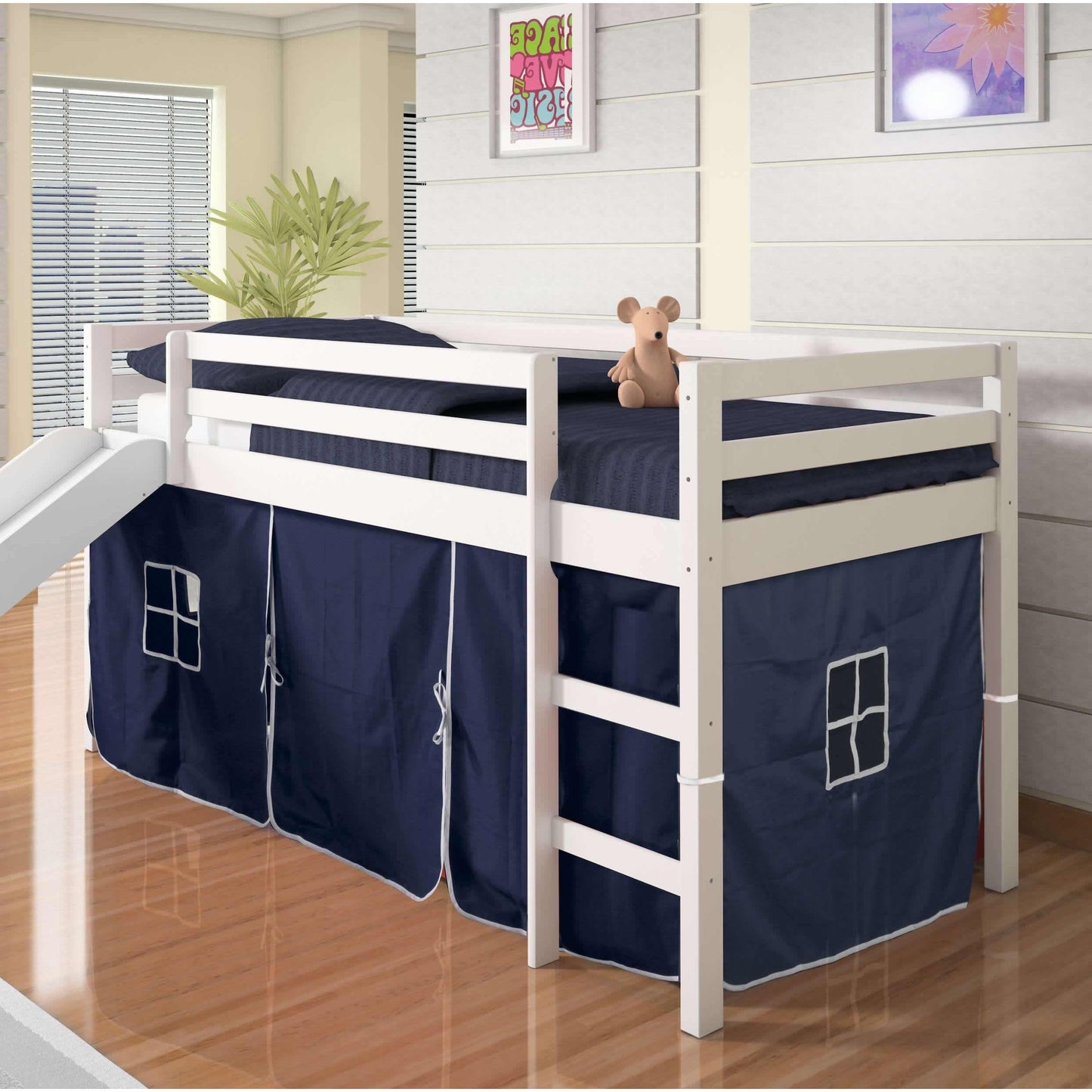 Donco Trading Company Kids Beds Loft Bed 750TW-B Donco Trading Company