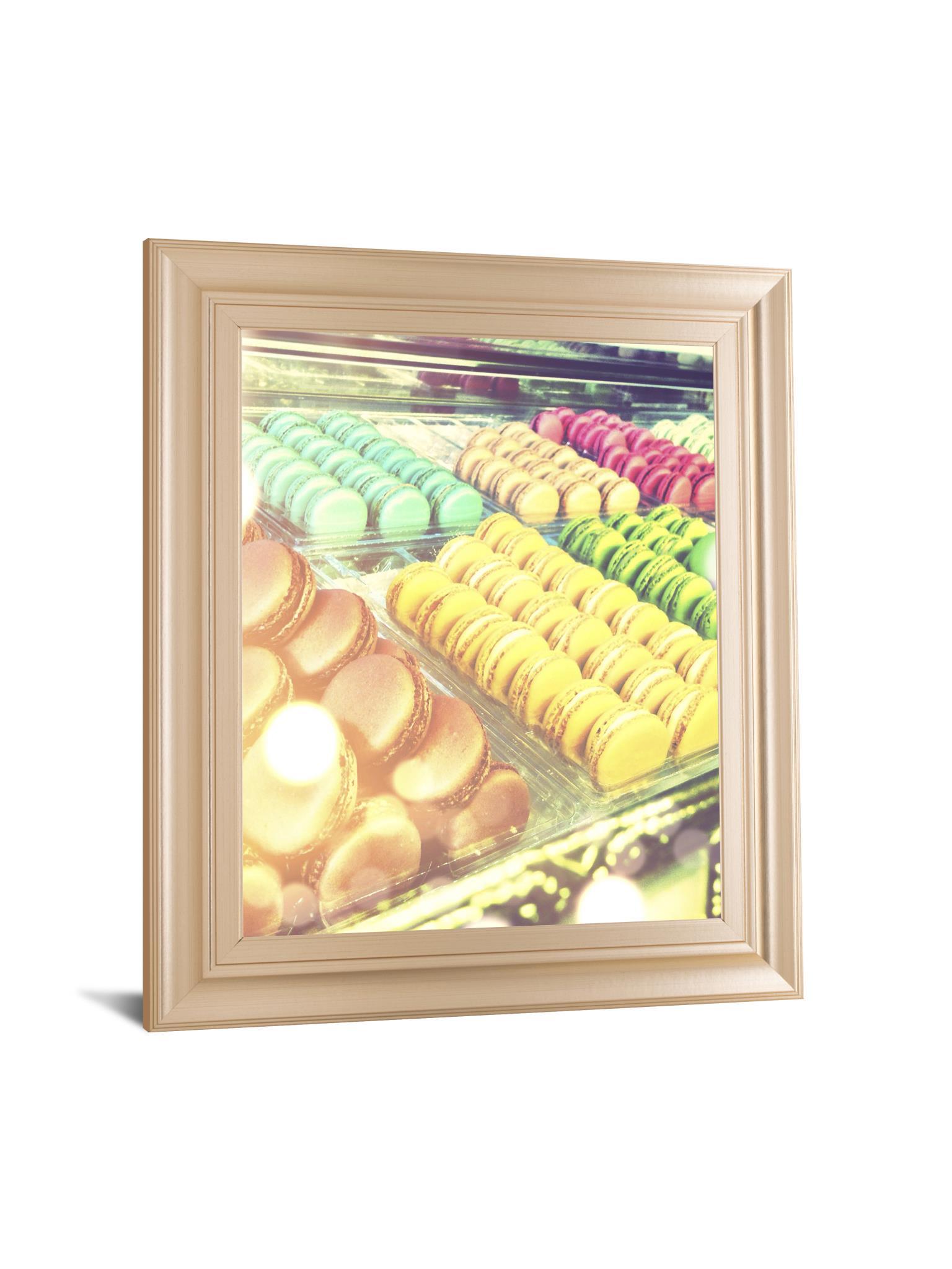 Tasty Treats By Acosta - Framed Print Wall Art - Yellow Classy Art