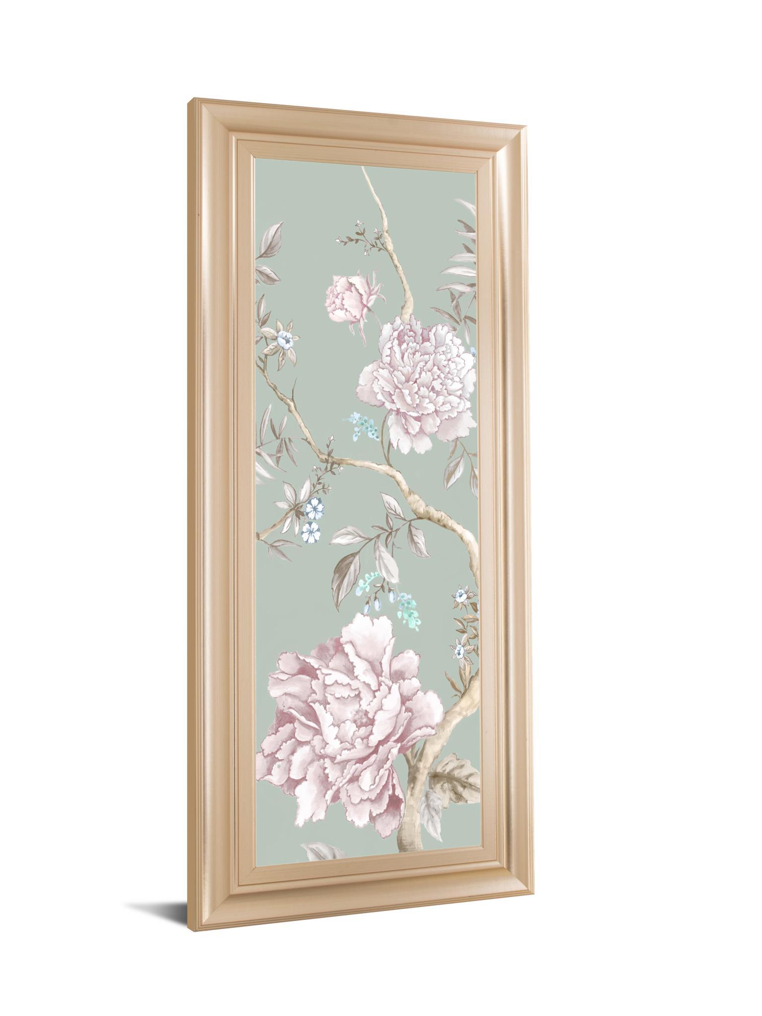 Oriental Garden I By Eva Watts - Wall Art - Green Classy Art