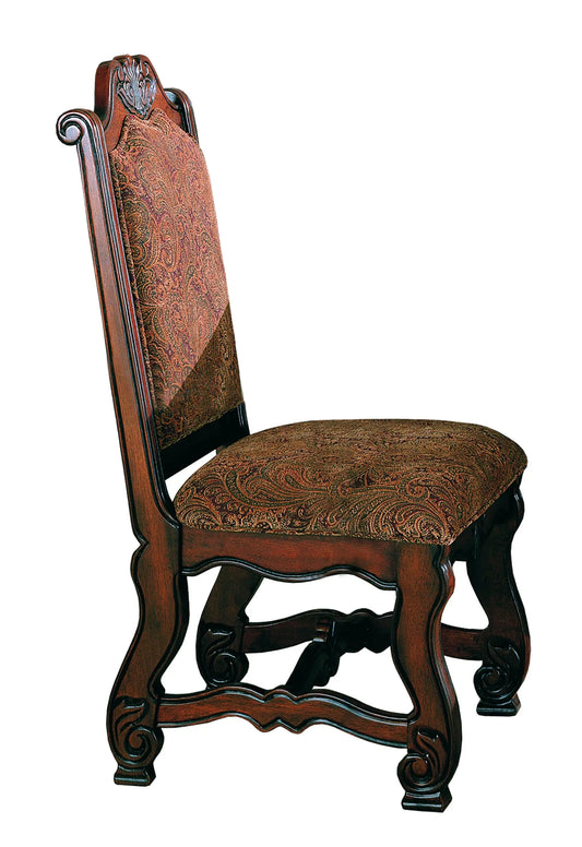 Neo Renaissance Brown Dining Chair, Set of 2 Crown Mark