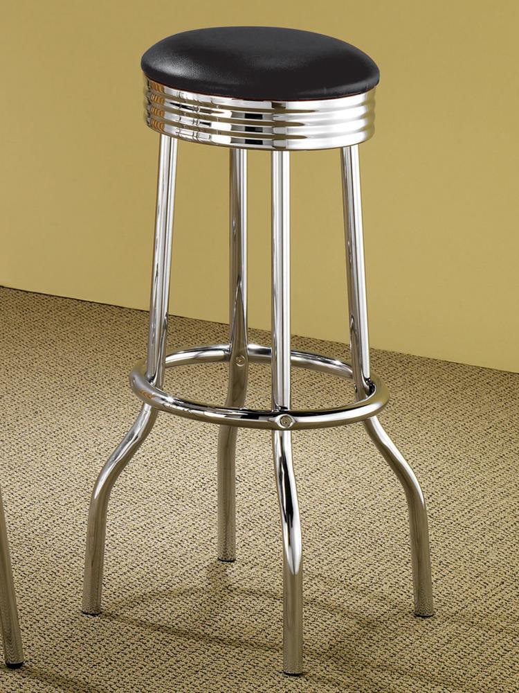 Cleveland Chrome Soda Fountain Bar Stool Coaster Z2 Premium