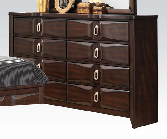 Acme Lancaster Drawer Dresser in Espresso 24575 ACME East