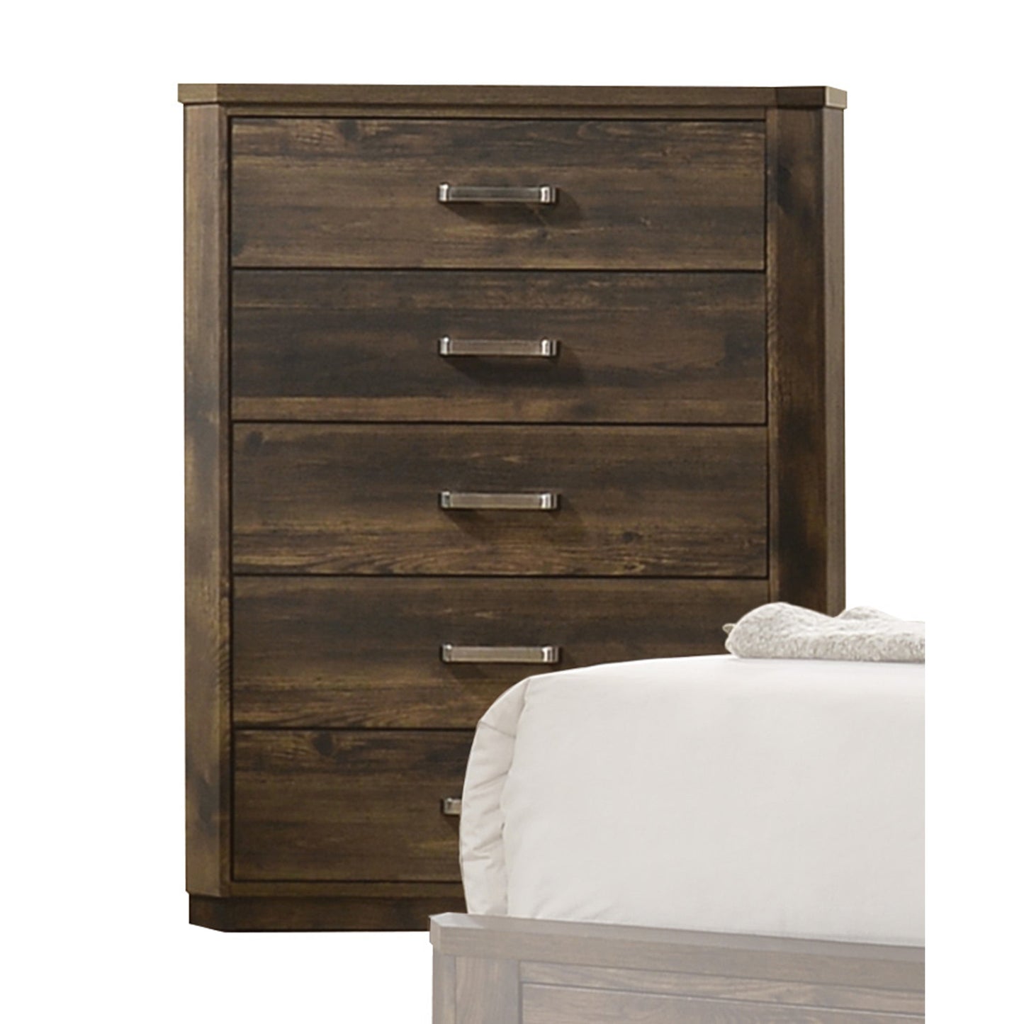 Elettra Rustic Walnut Chest ACME East