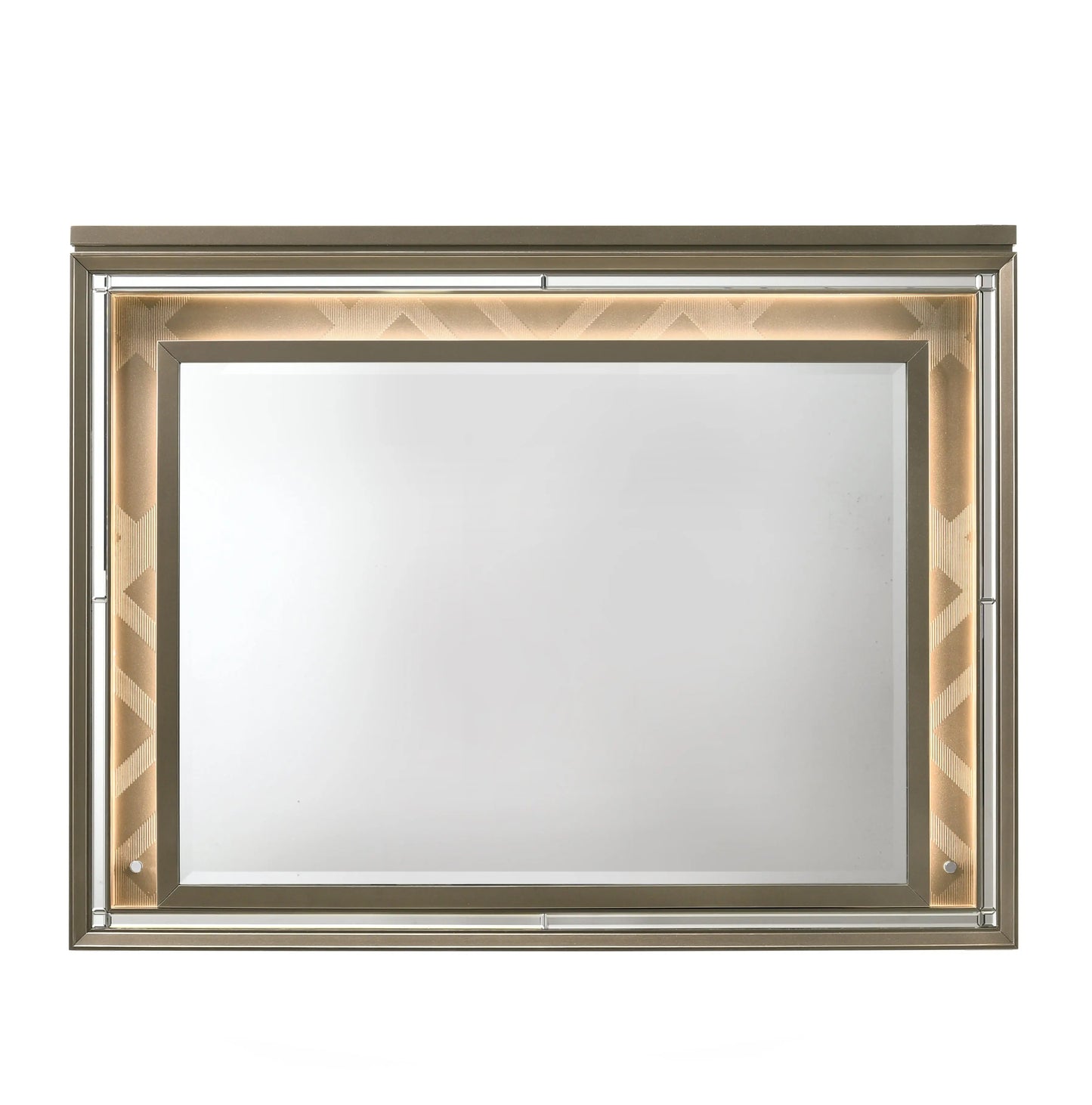 Skylar LED & Dark Champagne Mirror w/LED ACME East