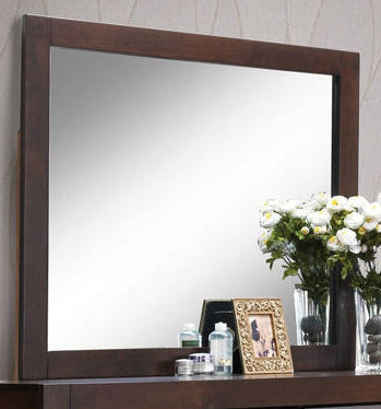 Acme Oberreit Mirror in Walnut 25794 ACME East