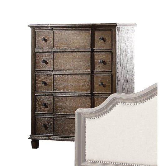 Baudouin Weathered Oak Chest ACME East