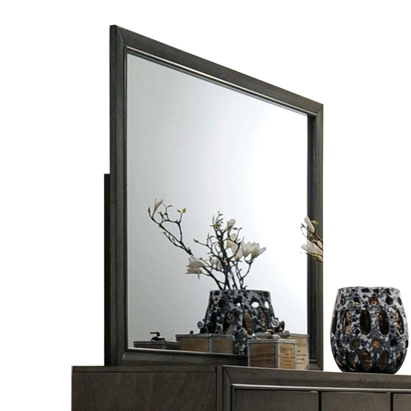 Carine II Gray Mirror ACME East