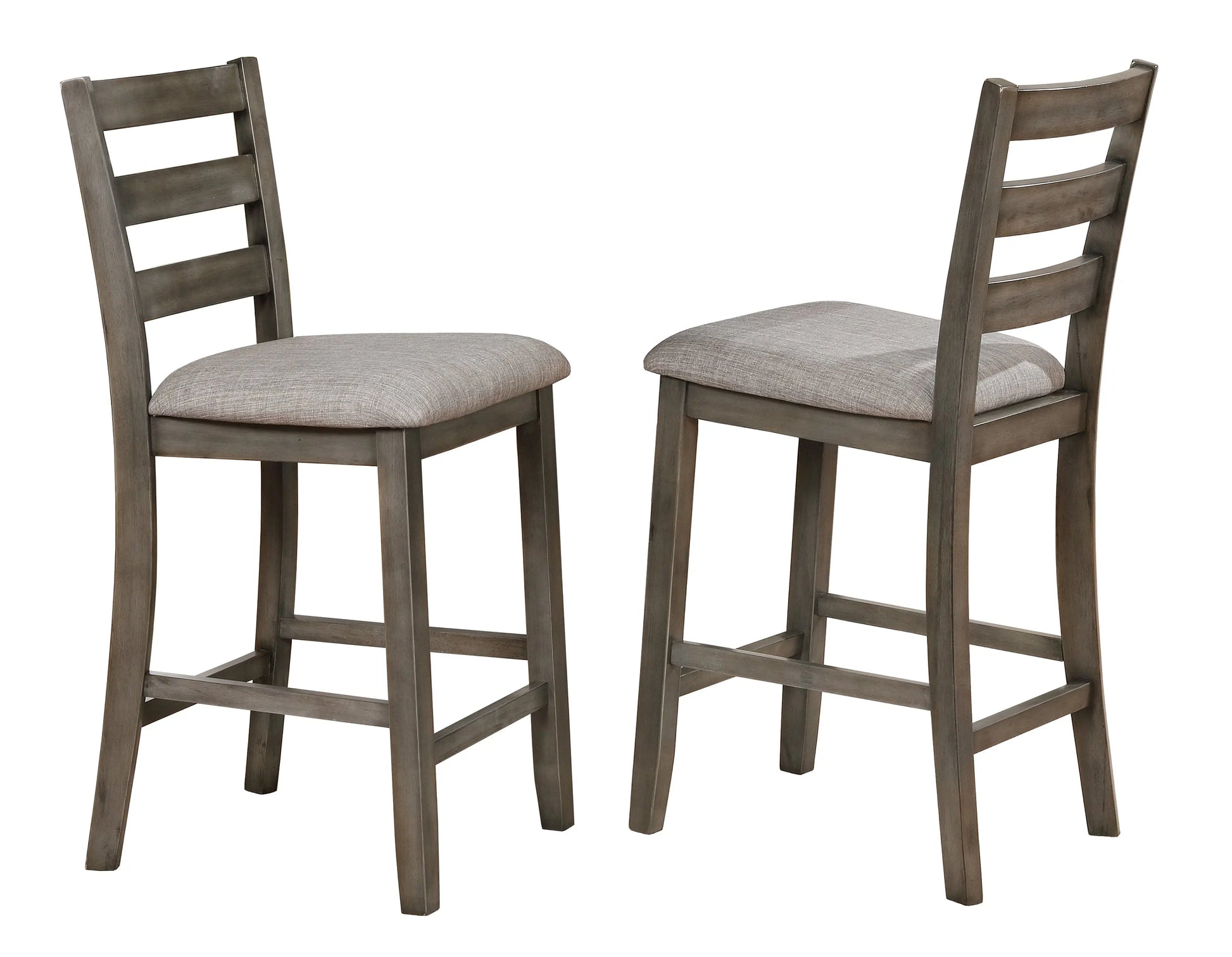 Tahoe Gray 5-Piece Counter Height Dining Set Crown Mark