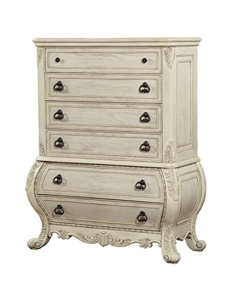 Acme Ragenardus Chest in Antique White 27016 ACME East