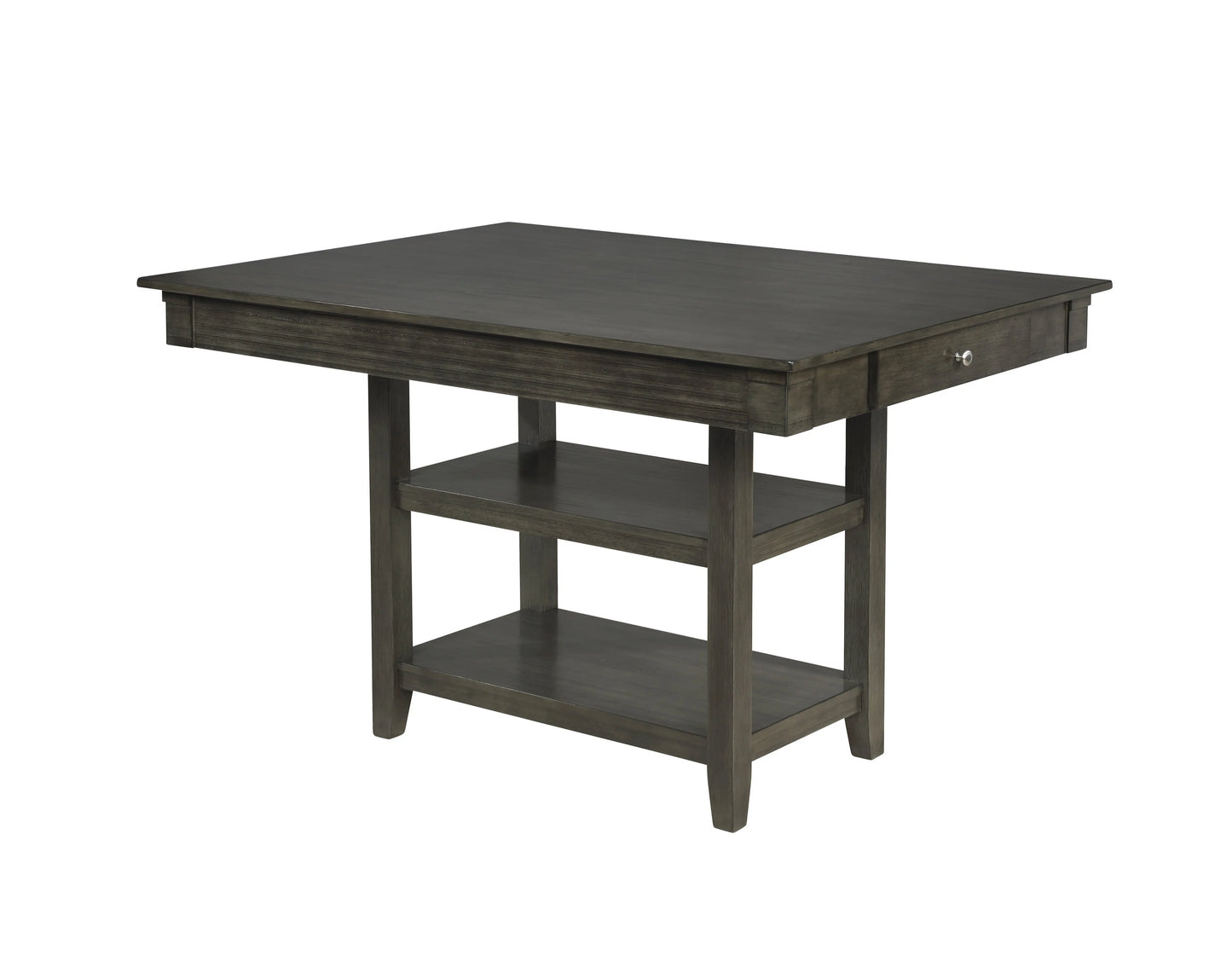 Nina Gray Counter Height Dining Set Crown Mark