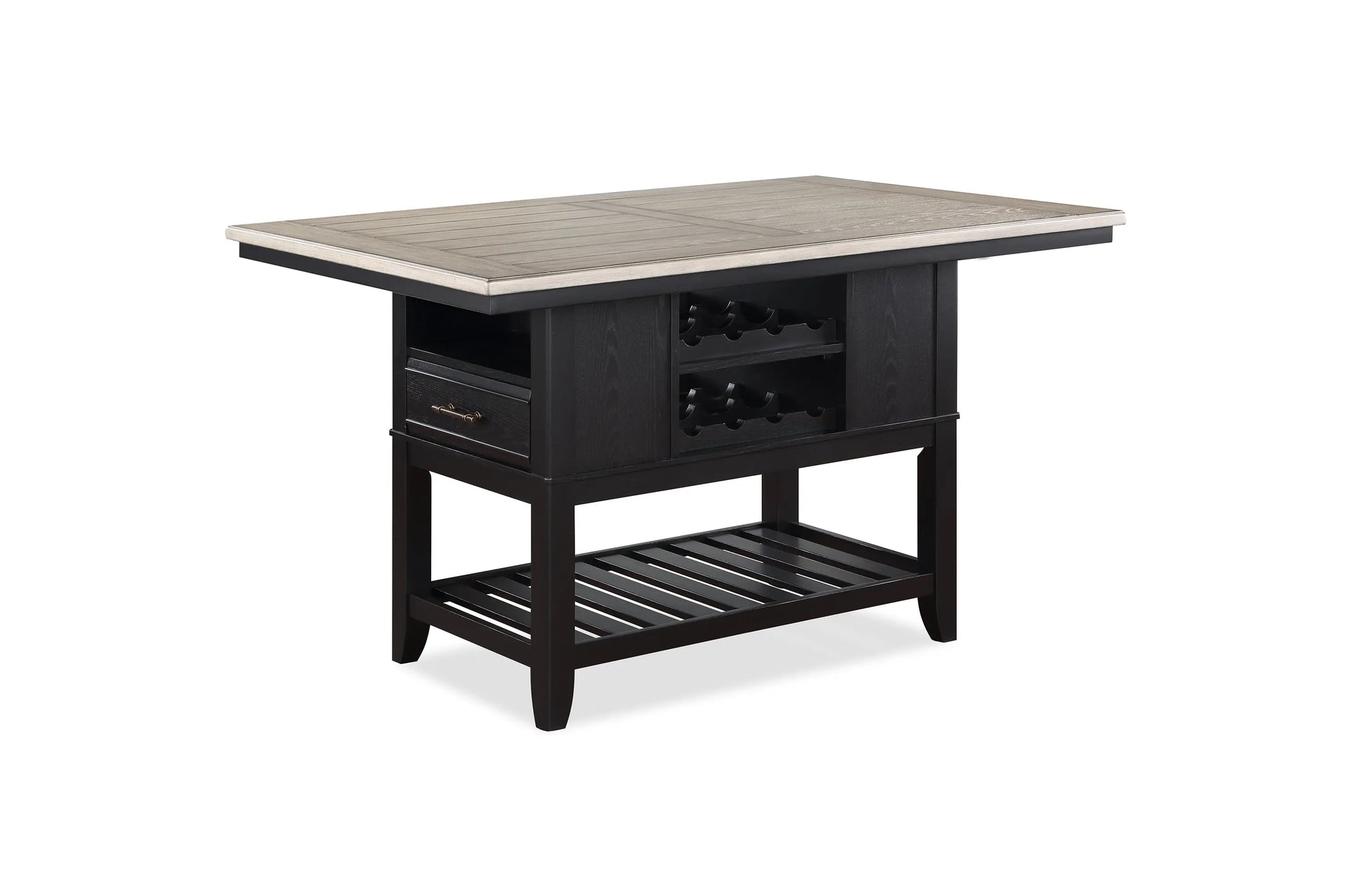 Frey Black/Gray Counter Height Dining Set Crown Mark