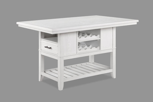 Wendy White Counter Height Table Crown Mark