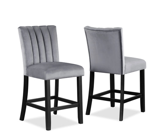 Pascal Counter Height Chair, Set of 2 Crown Mark