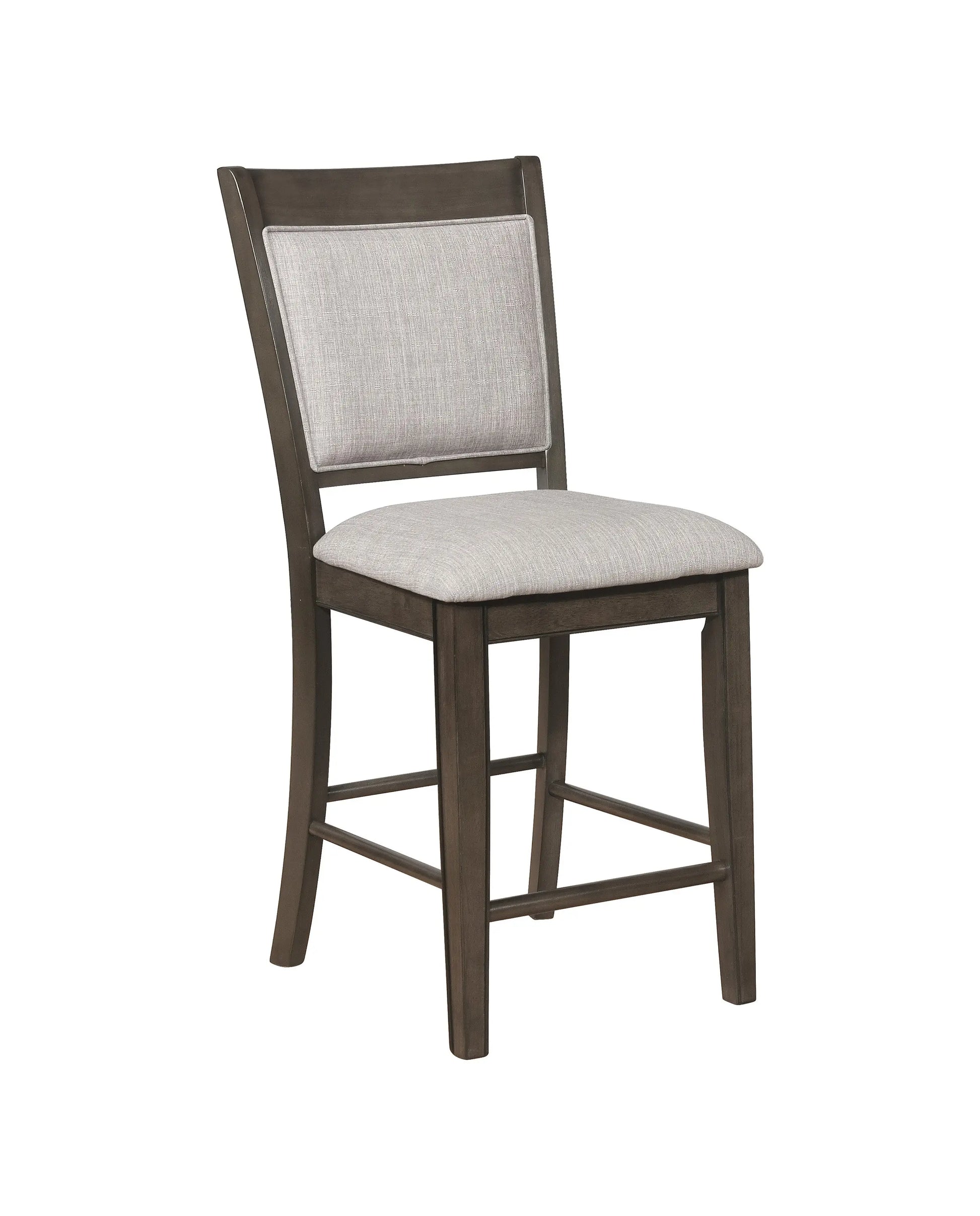 Fulton Gray Counter Height Dining Set Crown Mark