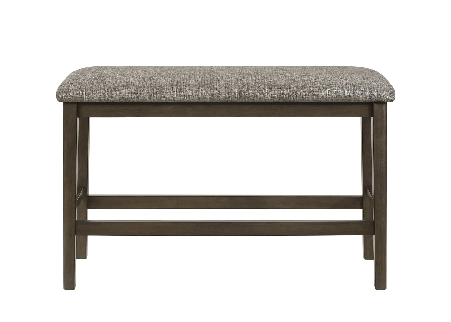 Ember Brown Counter Height Dining Bench Crown Mark