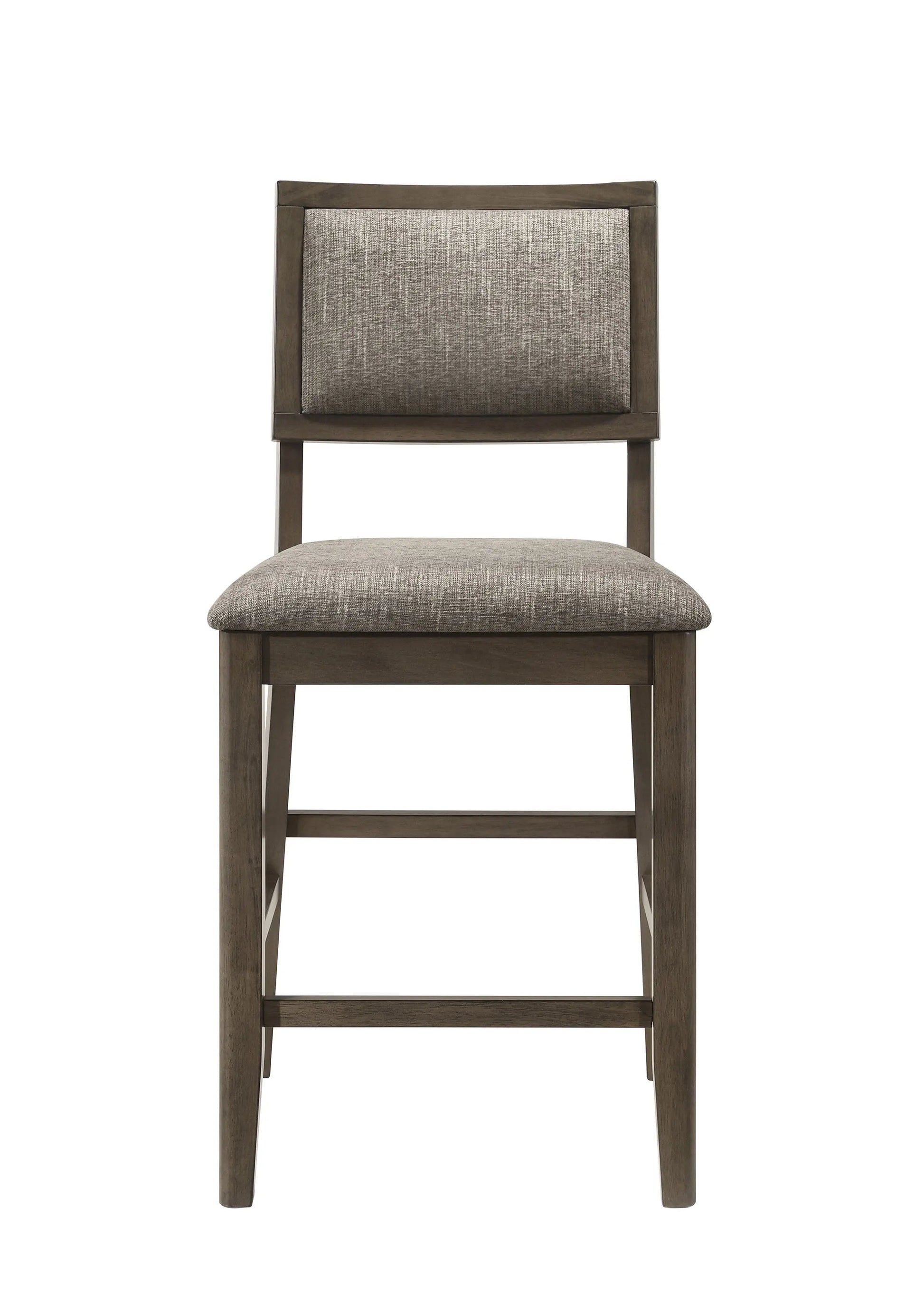 Ember Brown Counter Height Chair, Set of 2 Crown Mark