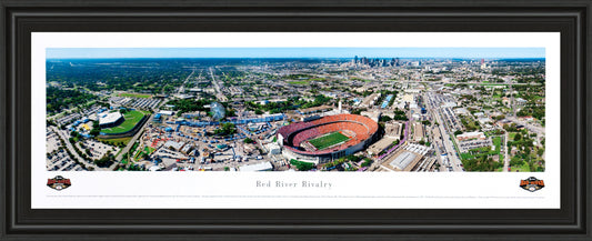 Red River Rivalry #1 - Black Classy Art