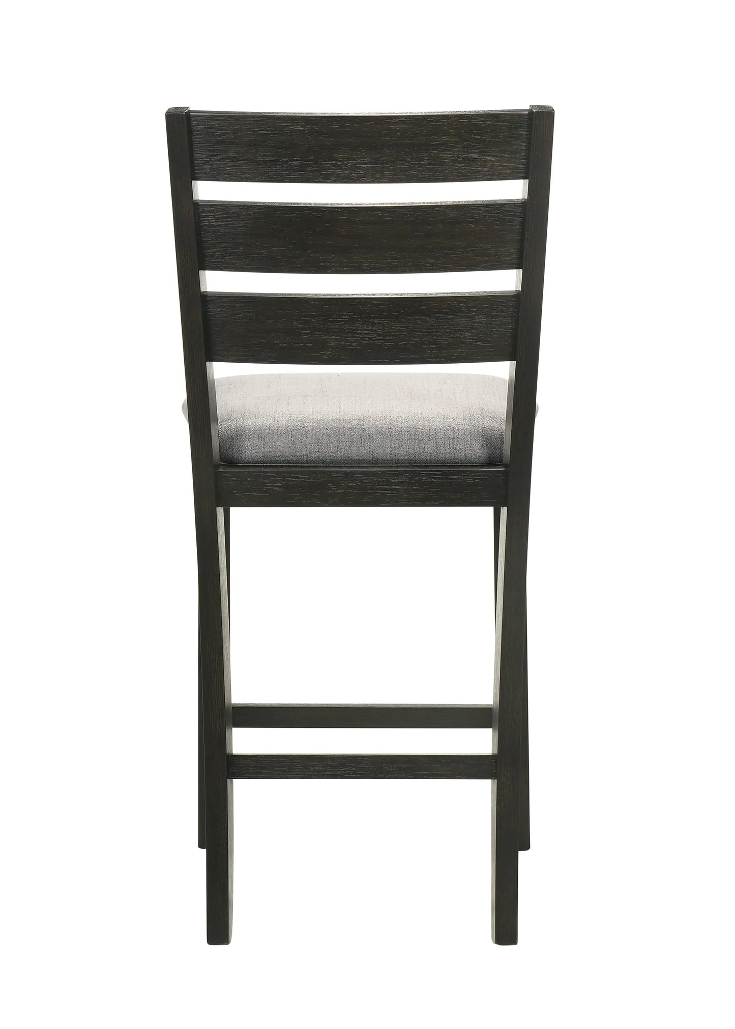 Bardstown Charcoal/Wheat Counter Height Chair, Set of 2 Crown Mark