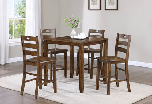 Ashborn  5-Piece Counter Height Dining Set Crown Mark