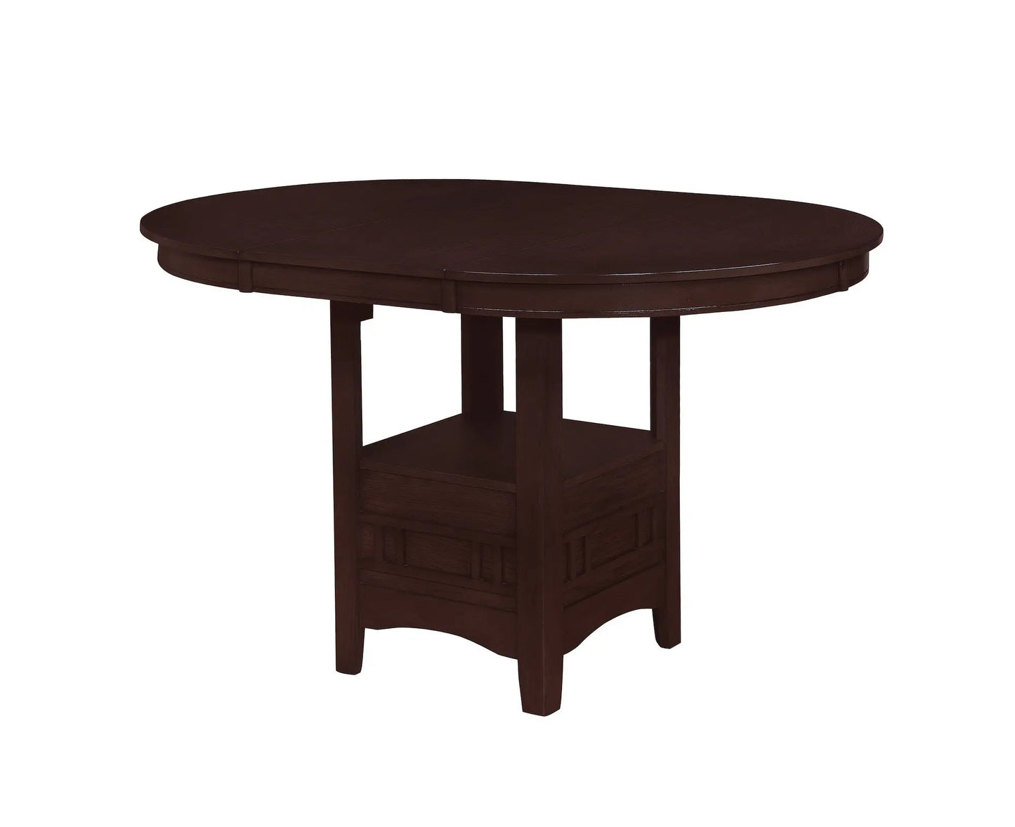 Hartwell Espresso Counter Height Dining Set Crown Mark