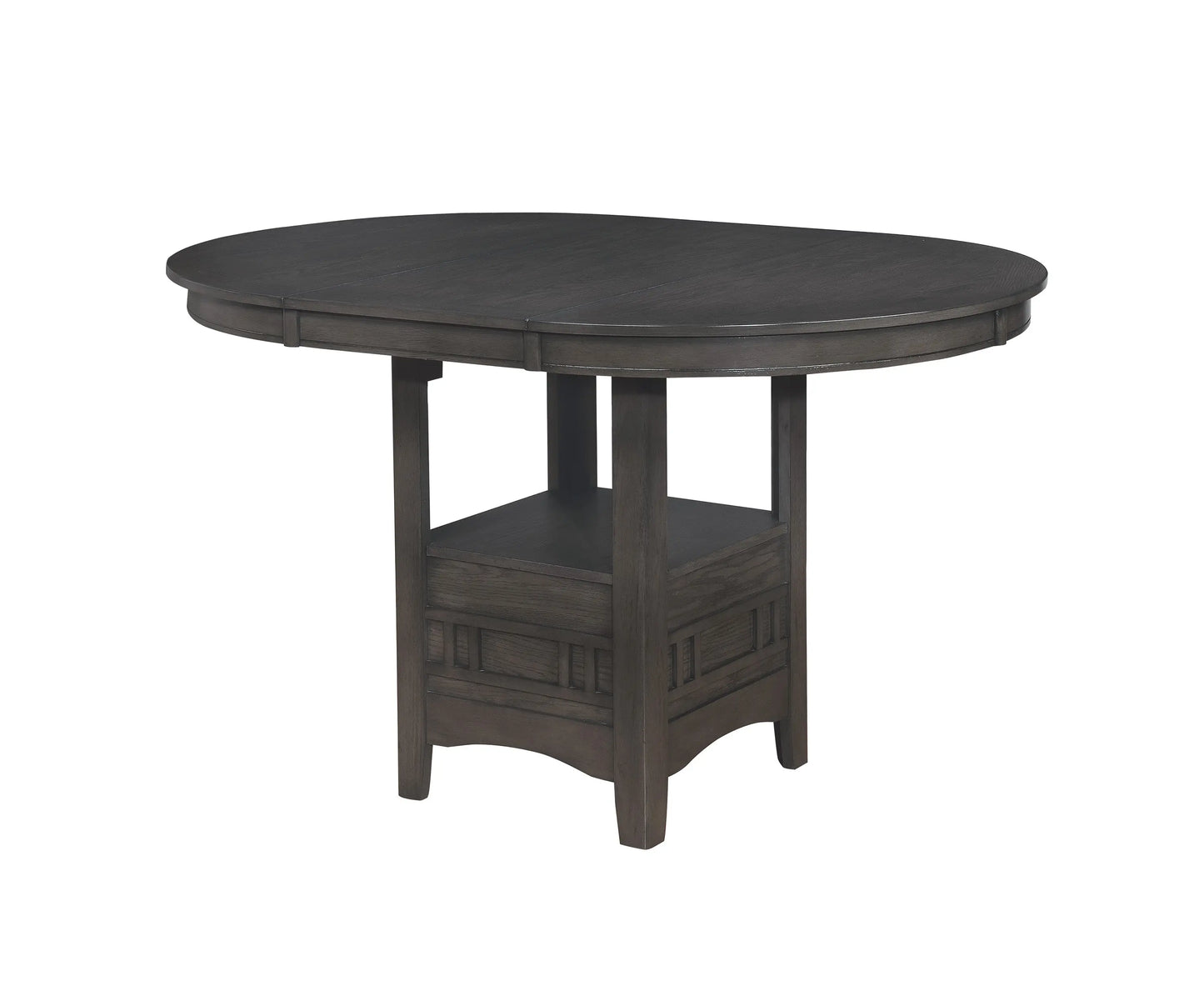 Hartwell Gray Counter Height Dining Set Crown Mark