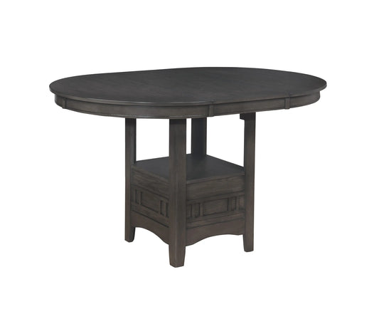 Hartwell Gray Counter Height Table Crown Mark