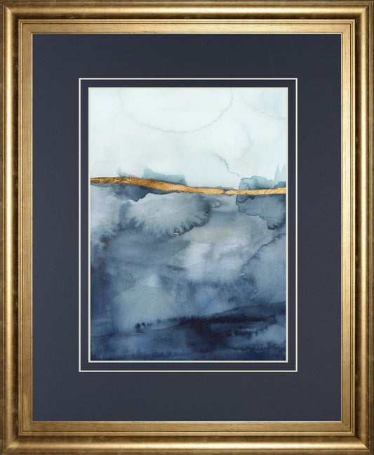 Coastal Horizon I By Victoria Borges - Blue Classy Art