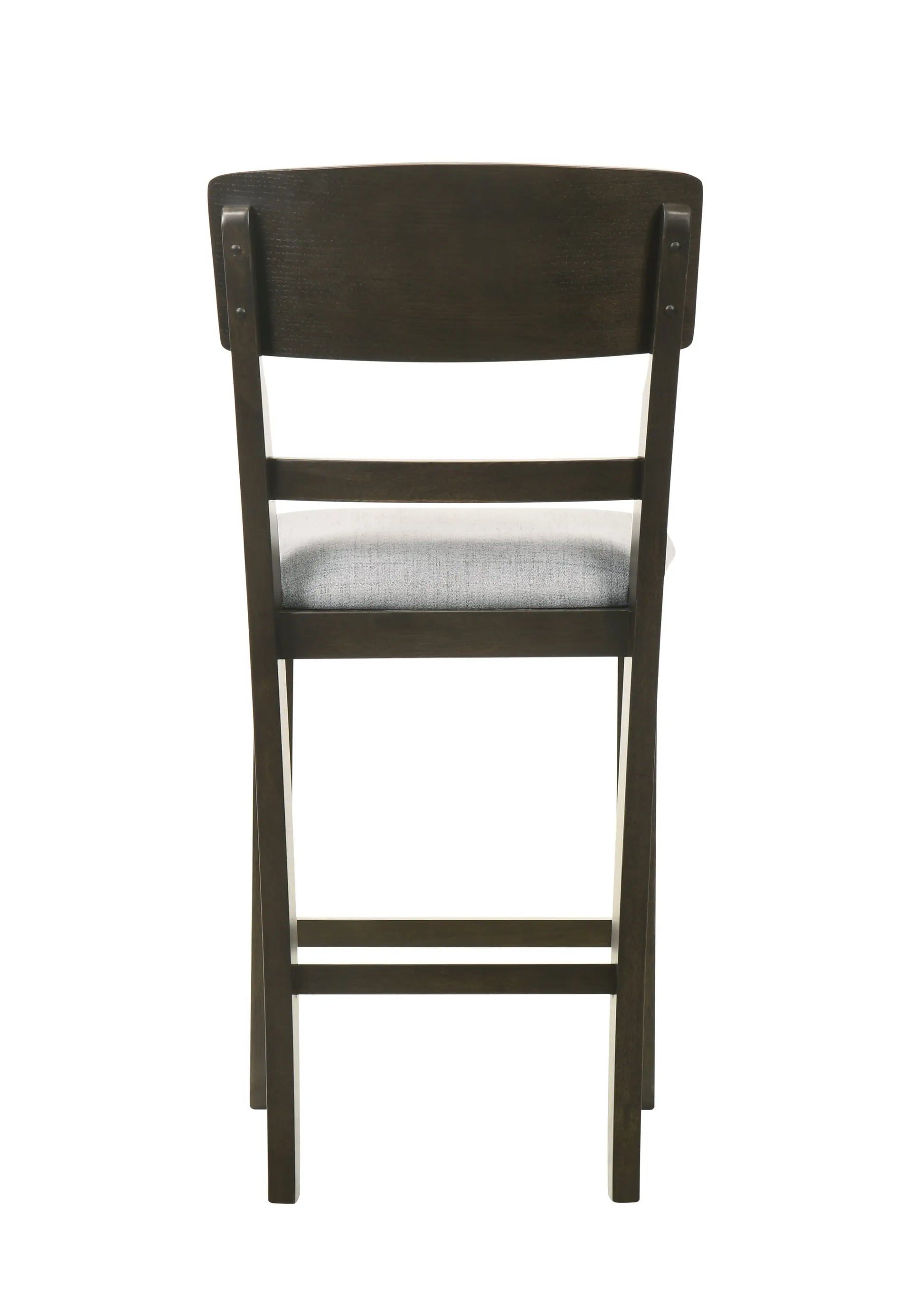 Oakly Brown Counter Height Chair, Set of 2 Crown Mark