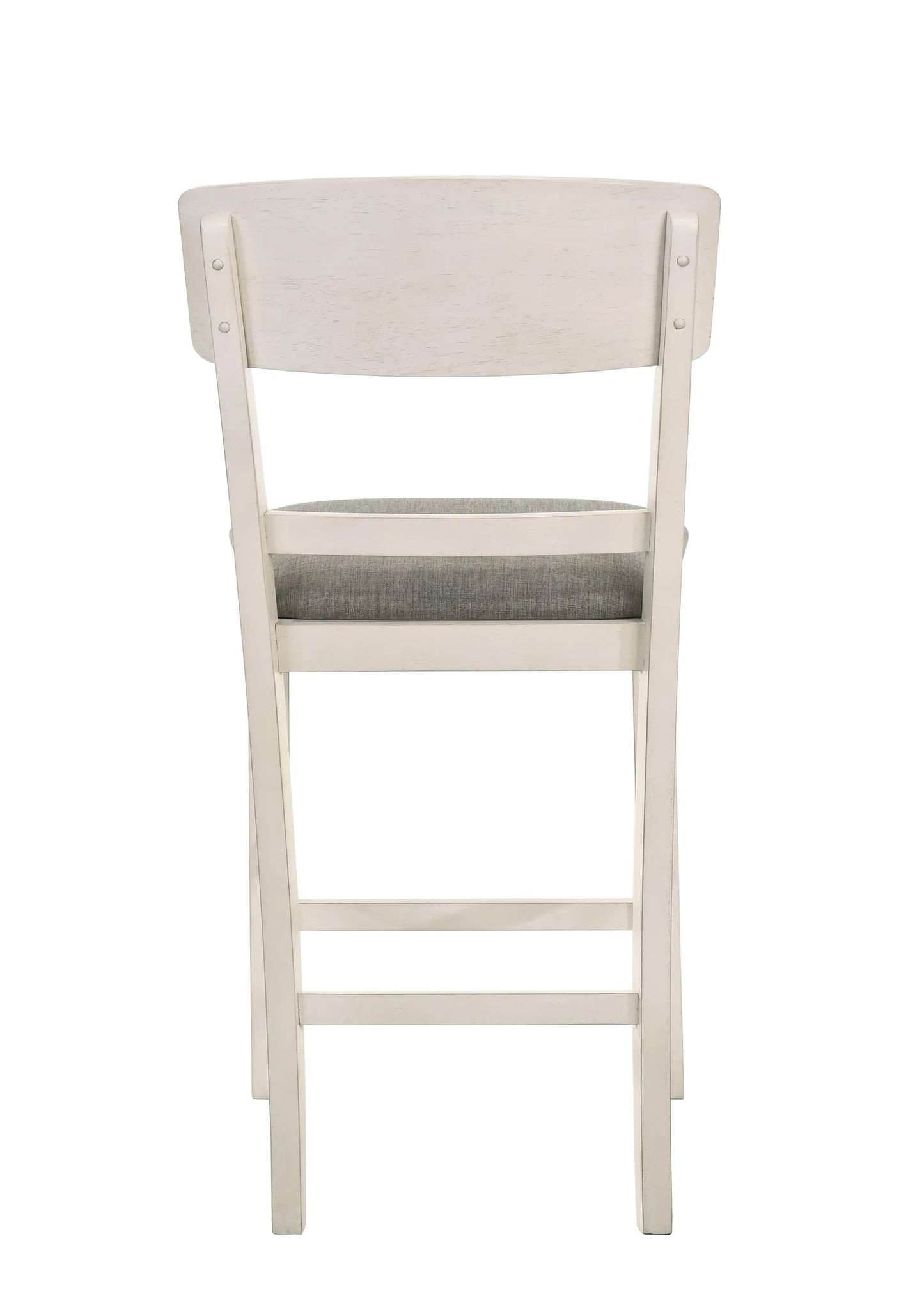 Conner Chalk/Gray Counter Height Chair, Set of 2 Crown Mark