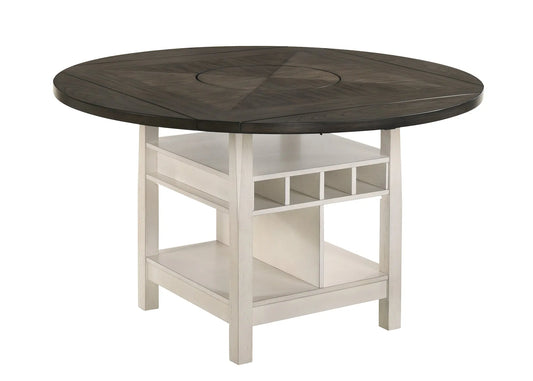 Conner Chalk/Gray Counter Height Table Crown Mark