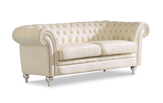 ESF Furniture - Extravaganza 287 Sofa in Ivory - 287S ESF Furniture