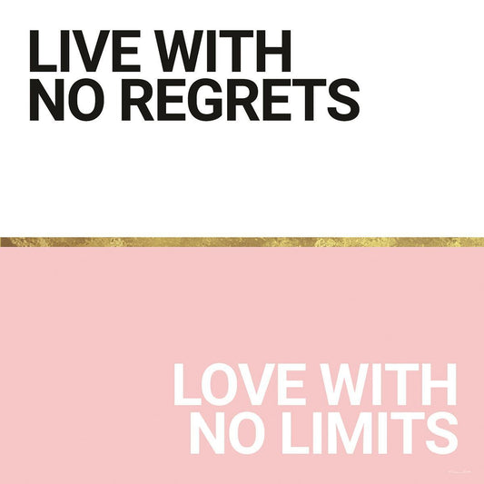Regrets & Limits By Susan Ball - Pink Classy Art