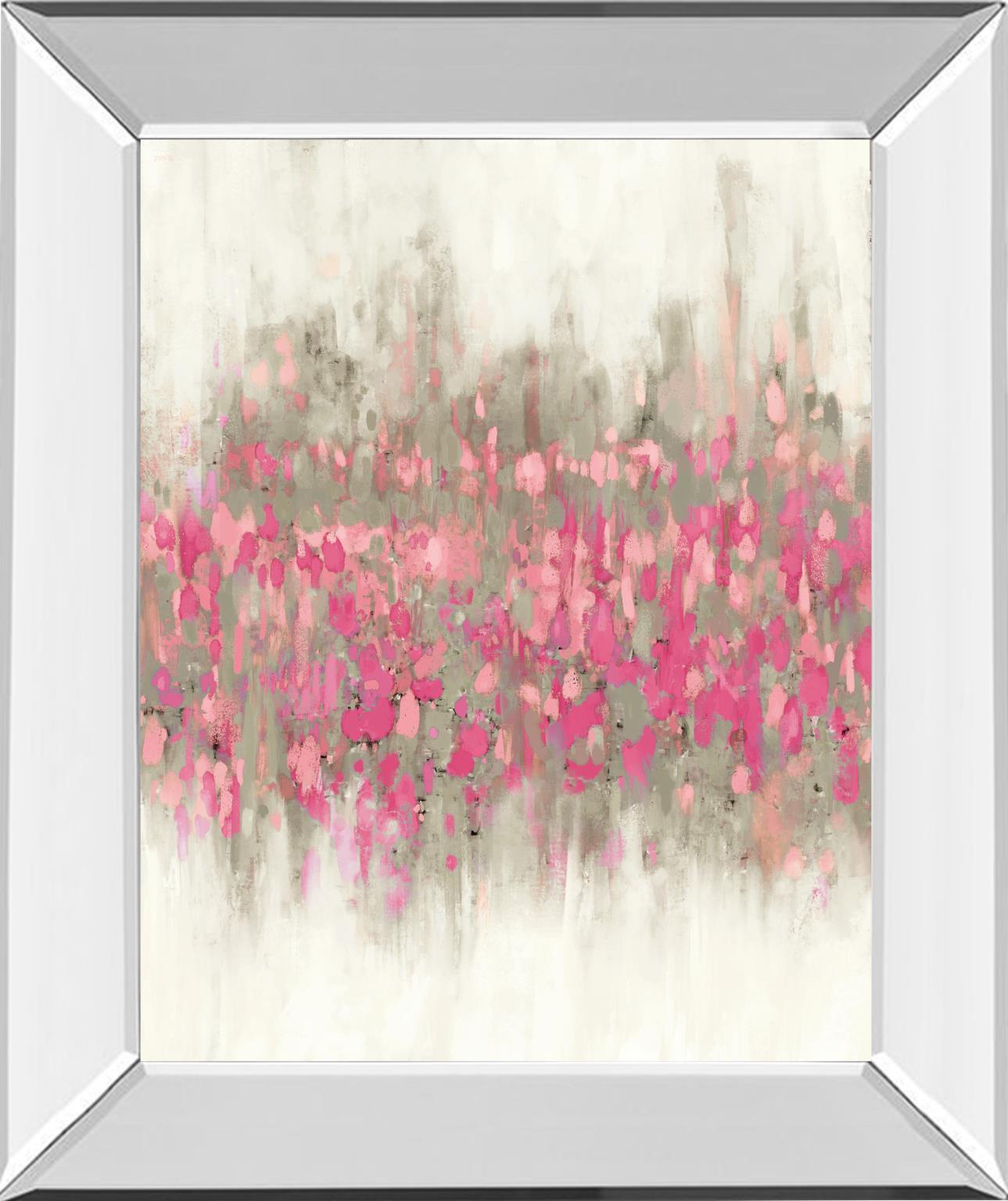 Crossing Abstract II By DanMeneely - Pink Classy Art