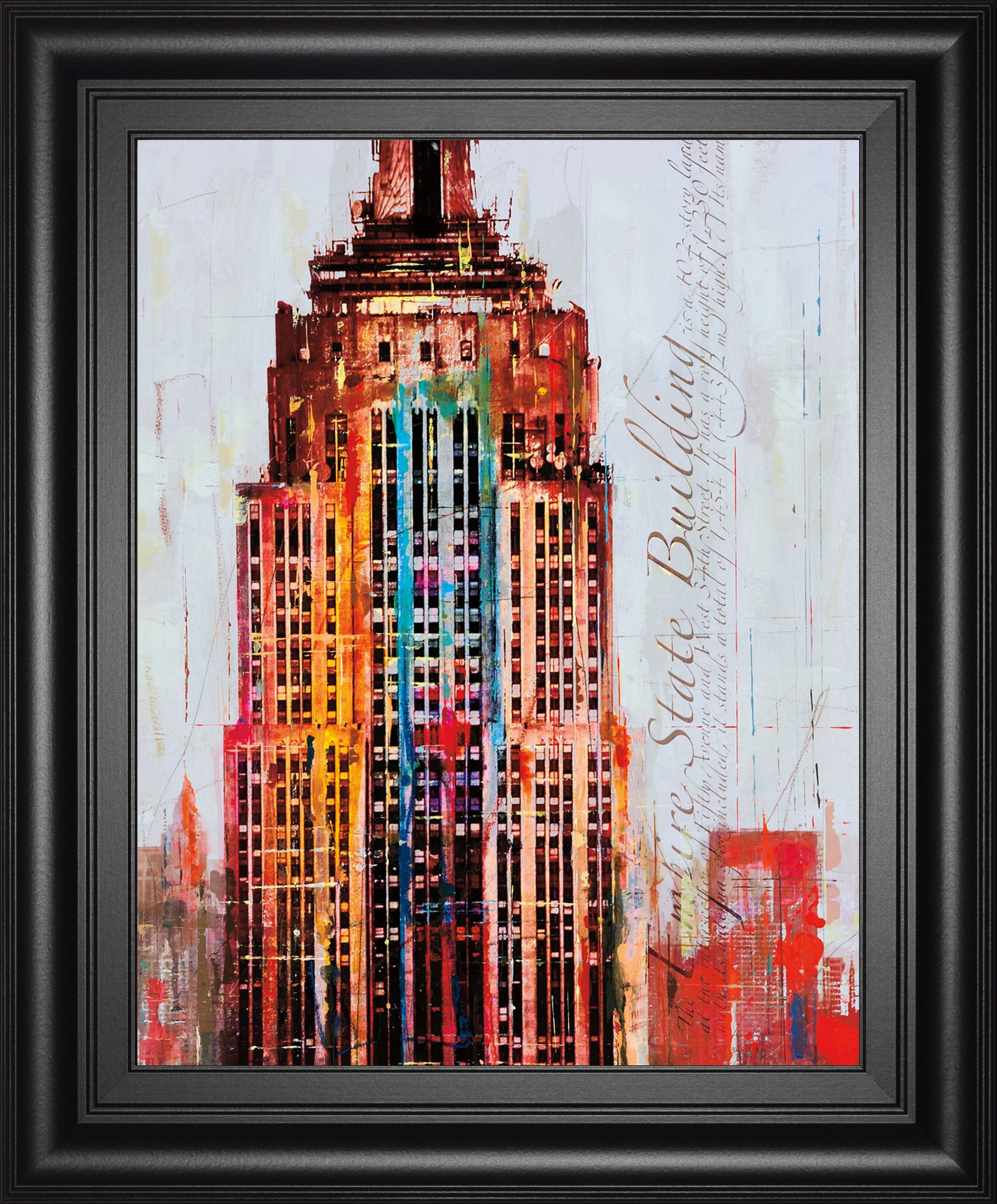 The City That Never Sleeps I By Haub - Wall Art - Red Classy Art