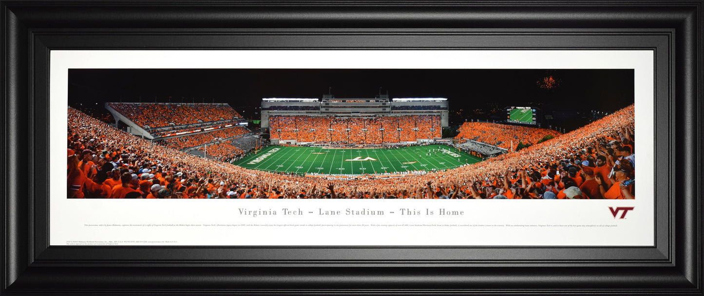 Virginia Tech #1 - Black Classy Art